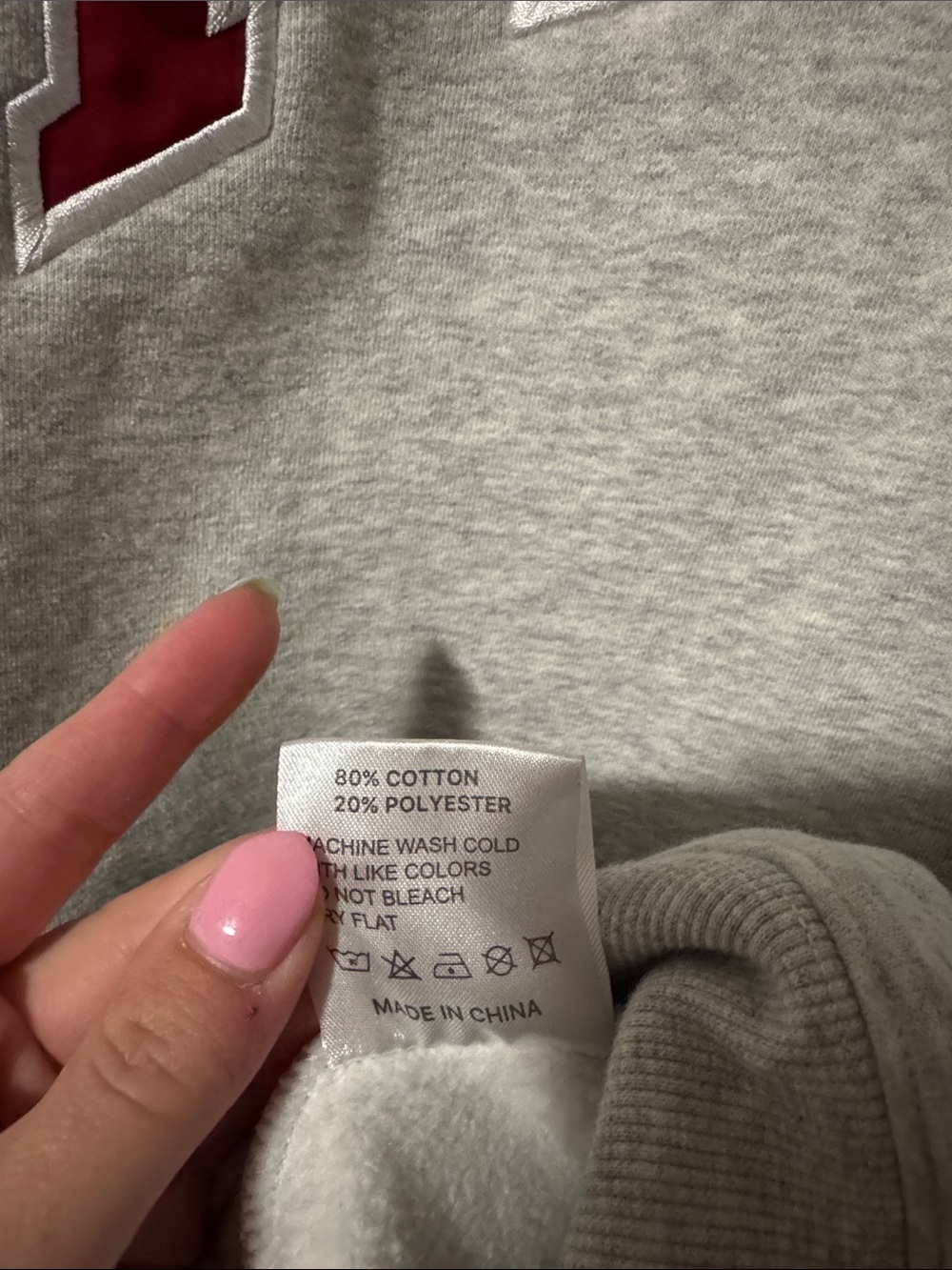 Parke Valentine’s Varsity Mockneck L/XL - Picture 3 of 6